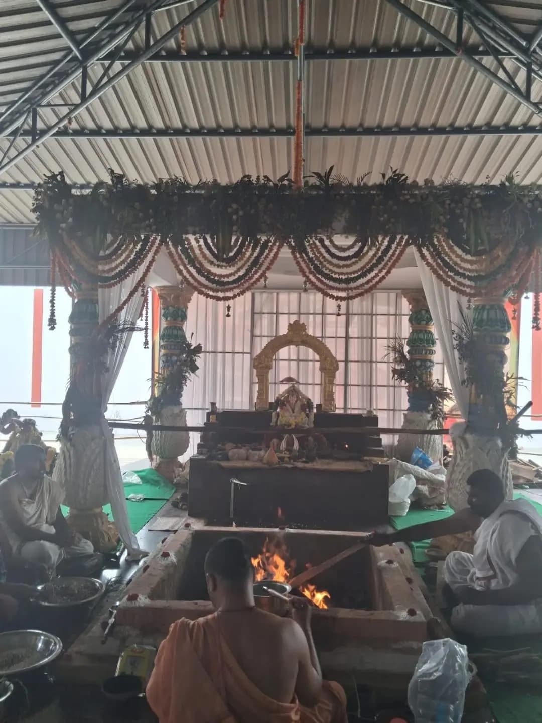 పటాన్చెరు: రుద్రారం గణేష్ గడ్డ ఆలయంలో ఘనంగా వినాయక చవితి బ్రహ్మోత్సవాలు