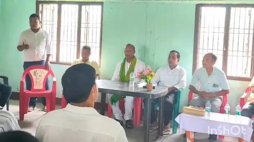 ধেমাজি: ডিমৌ বড়ো উচ্চ মাধ্যমিক বিদ্যালয়ত গুৰুত্ব পূৰ্ণ সভা, উপস্থিত স্হানীয় বিধায়ক