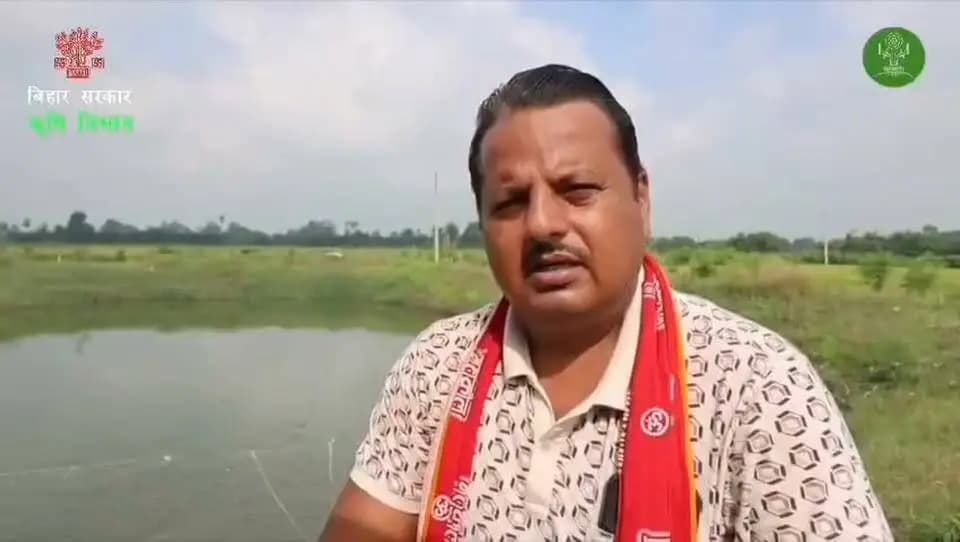 राम शंकर कुमार ने आत्मा, शेखपुरा से प्रशिक्षण प्राप्त कर मछली पालन को बनाया अपना व्यवसाय
Information & Public Relations Department, Government of Bihar
District Administration Sheikhpura
Department of Agriculture, Government of Bihar