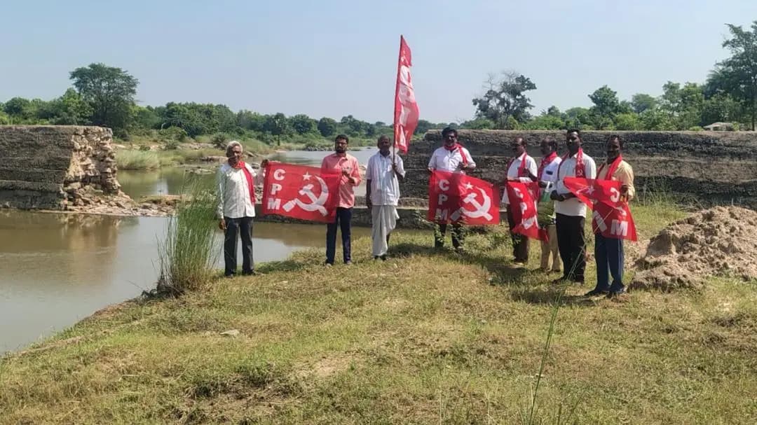 మరిపెడ: మరిపెడ తానంచర్ల ఆనకట్టను వెంటనే నిర్మించాలి: సిపిఎం డిమాండ్