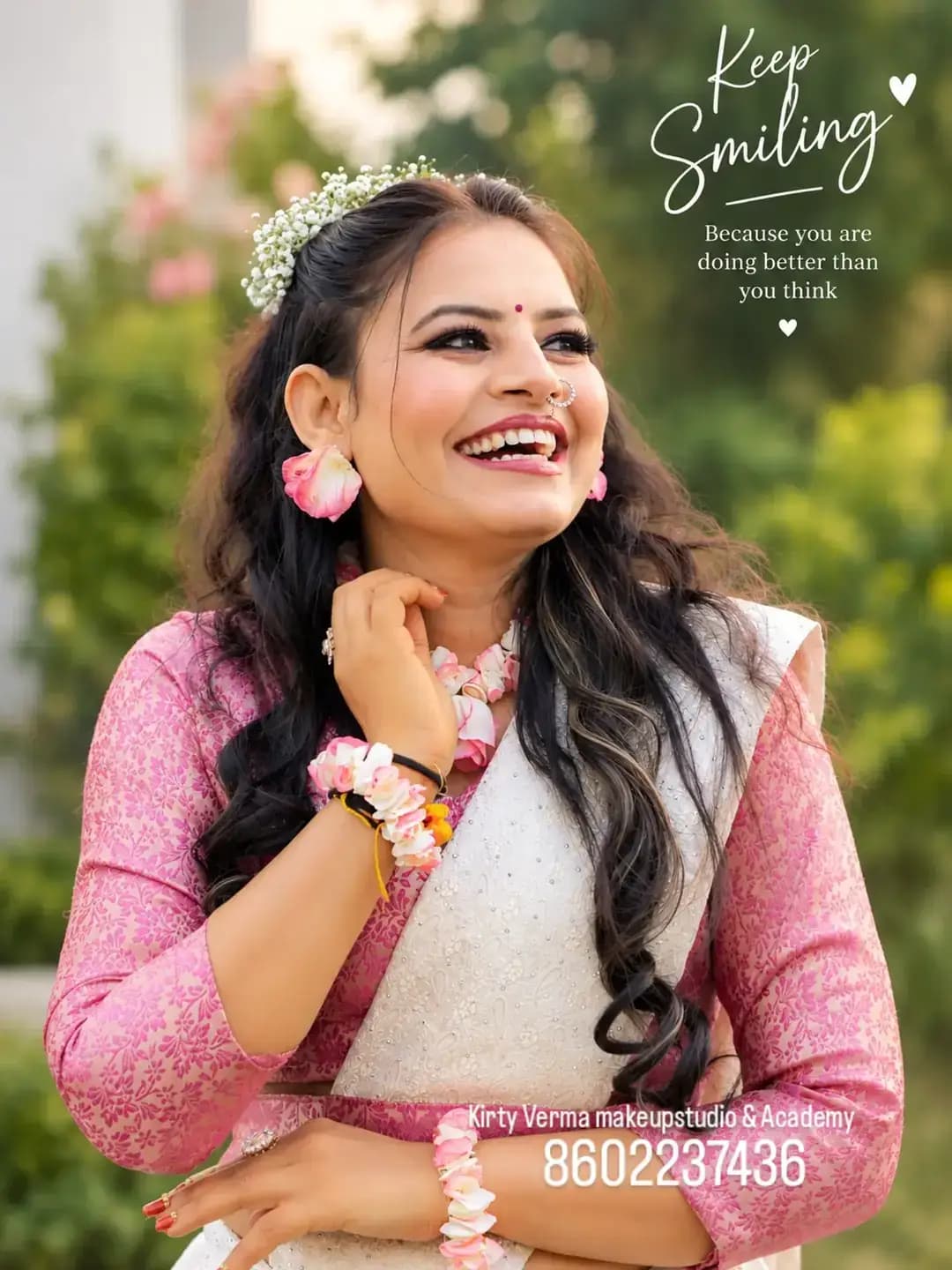 A fresh, dreamy & effortlessly elegant Haldi look ЁЯТЫЁЯМ╕
Soft glam, glowing skin, floral jewellery and those beautiful waves тАФ perfect for a modern Haldi celebration. тЬи
Minimal тАв Fresh тАв Elegant тАв Haldi Ready ЁЯМ╝
ЁЯТД Makeup & Look by Kirty Verma Makeup Studio & Academy
ЁЯУН Danish Kunj, Kolar Road, Bhopal
Save this look for your Haldi inspiration ЁЯТЫ
Follow for more bridal & festive makeup looks тЬи
ЁЯУИ Hashtags
#HaldiLook #HaldiBride #HaldiMakeup #HaldiInspiration #IndianBride BridalMakeup BridalLook IndianWedding WeddingMakeup BrideToBe HaldiCeremony FloralJewellery SoftGlamMakeup BhopalMakeupArtist BhopalBridalMakeup KirtyVermaMakeupStudio MakeupArtistIndia BridalInspiration WeddingInspiration TrendingReels