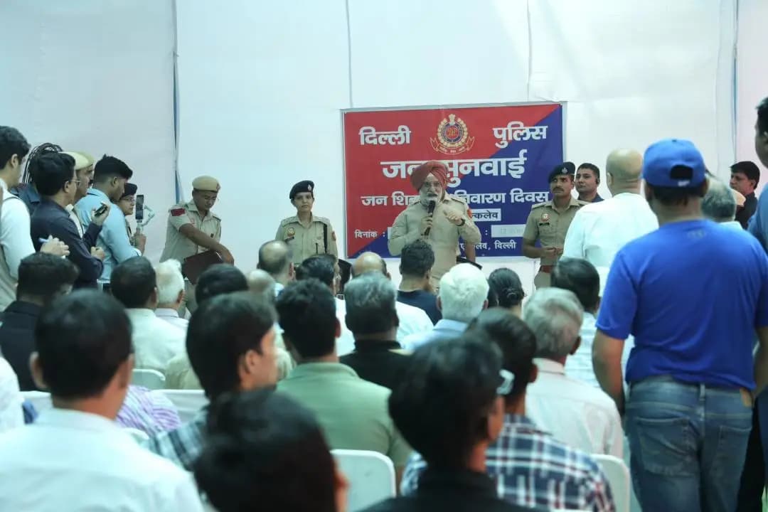 रोहिणी: LG संधू ने उत्तर-पश्चिम दिल्ली में पुलिस व्यवस्था की सराहना की