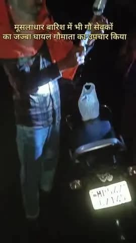 मूसलाधार बारिश में भी गौ सेवक का हौसला बुलंद घायल गौ माता का किया उपचार
#रेस्क्यू #शहडोल#गौसेवा