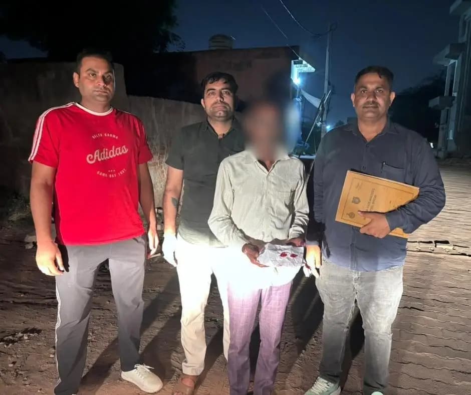 रोहतक: रोहतक में 11.58 ग्राम हेरोइन के साथ युवक गिरफ्तार