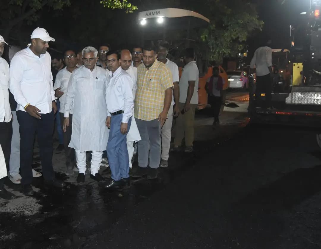 रोहतक: 16 किलोमीटर लंबी सड़क के मजबूतीकरण का काम शुरू, 22 करोड़ खर्च होंगे