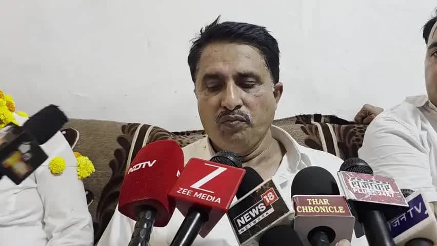 पोकरण: पूर्व मंत्री शाले मोहमद ने प्रेस वार्ता में कहा, पोकरण की जनता वर्तमान विधायक के तीन साल के शासन से नाराज थी