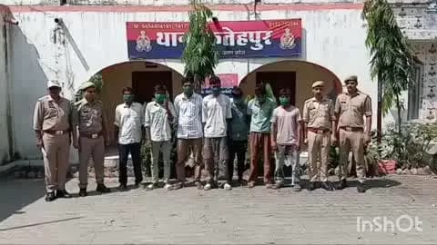 नकुड: चोबारा सहित विभिन्न स्थानों से पुलिस ने आपस में आमद-फसाद करने वाले 7 अभियुक्तों को किया गिरफ्तार