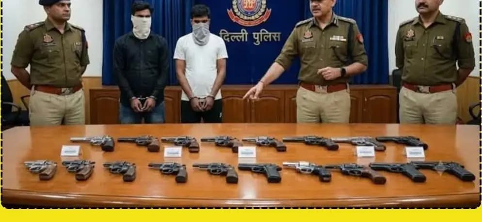 रोहिणी: रोहिणी पुलिस ने लॉरेंस बिश्नोई गैंग से जुड़े दो बदमाश पकड़े