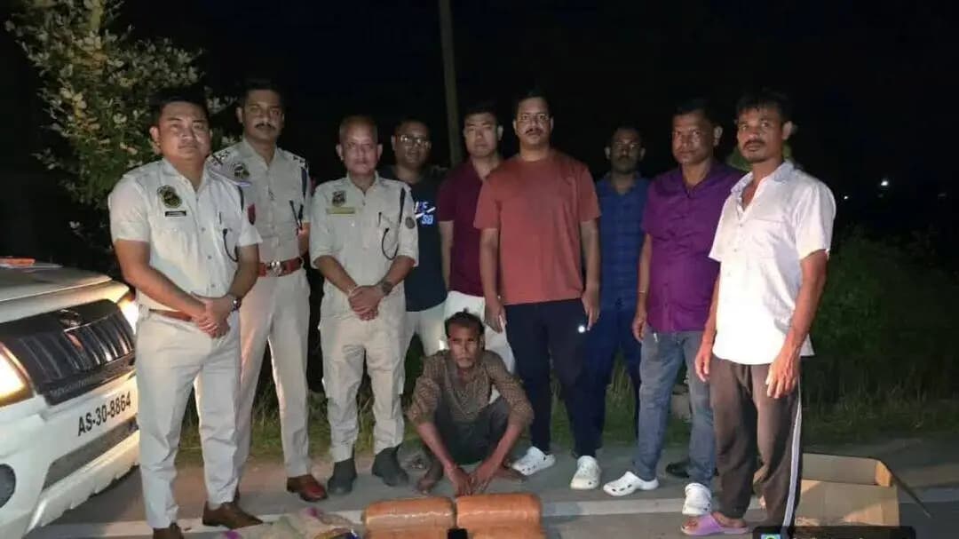 শিলচর: গাংপার তৃতীয় খণ্ড থেকে 9.22 গ্রাম গাঁজা উদ্ধার করল পুলিশ,গ্রেফতার কাছাড় জেলার এক ব্যক্তি