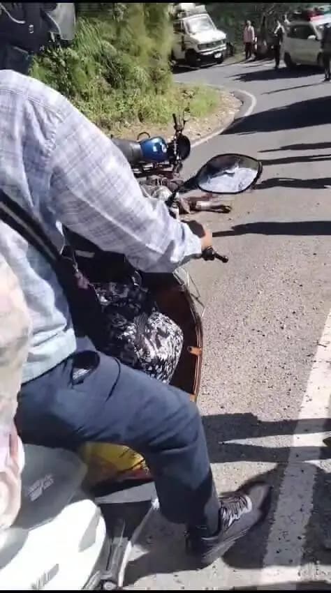 रुद्रप्रयाग: रुद्रप्रयाग में सड़क हादसे में बाइक सवार की मौत
