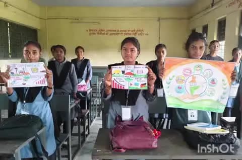 कन्नौद: सेवा संकल्प अभियान के अंतर्गत चित्रकला प्रतियोगिता एवं दीप उत्सव का आयोजन