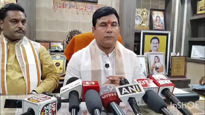 संभल: BJP के राजेश सिंघल और नंदकिशोर गुर्जर संभल पहुंचे, बोले- उंगली उठाने वाले का नामोनिशान मिटा देंगे