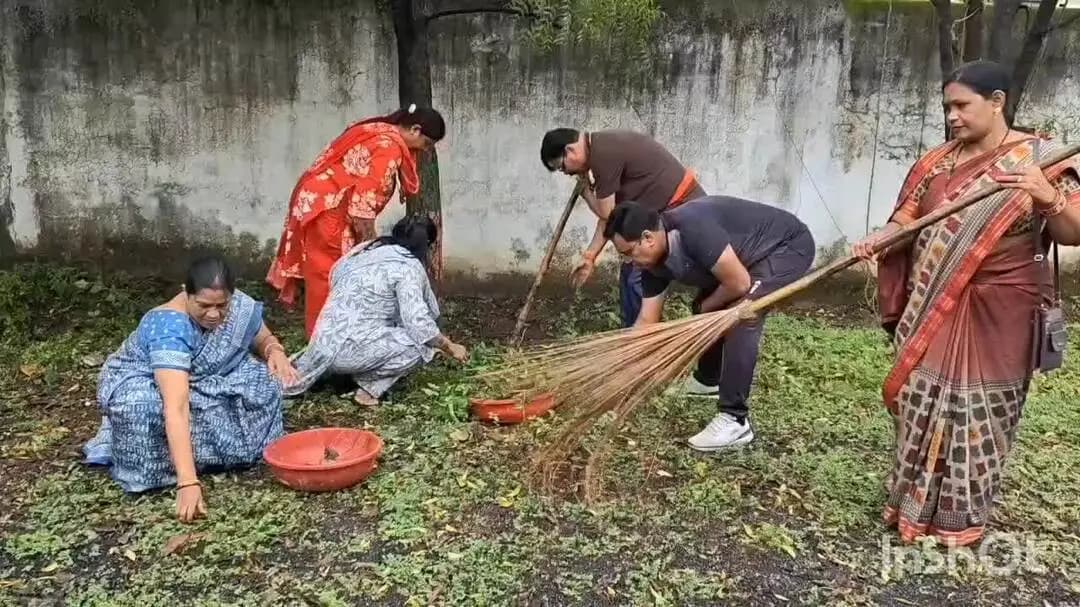 जांजगीर: स्वच्छता ही संकल्प हमारा: भाजपा नगर मंडल जांजगीर ने चलाया स्वच्छता अभियान