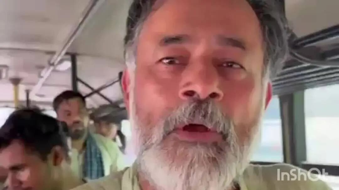 जंतर मंतर पर प्रदर्शन के दौरान हिरासत में लिए जाने पर योगेंद्र यादव ने प्रतिक्रिया दी