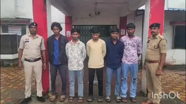 जांजगीर: पुरानी रंजिश के चलते युवक पर प्राणघातक हमला, 5 आरोपी गिरफ्तार