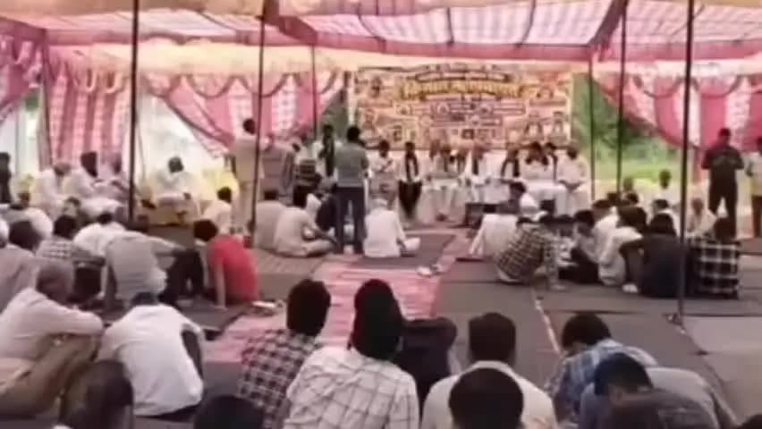 अम्बाला: नारायणगढ़ शुगर मिल में मांगों को लेकर किसानों ने की महापंचायत