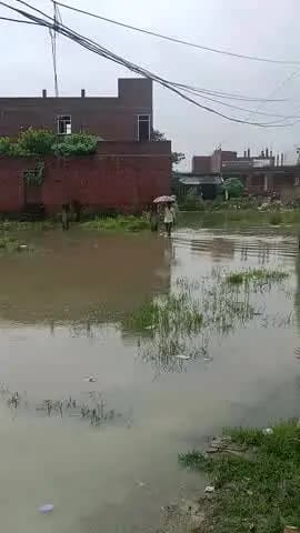 namaste or namaskar Aaj ka Naya samachar chaura pul se lekar narmadeshwar Mandir tak pani ka bharav ki sthiti mein@