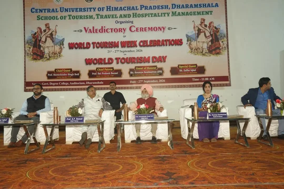 धर्मशाला: धर्मशाला में ‘धर्मशाला 2030’ विजन के तहत पर्यटन को नई पहचान देने की तैयारी