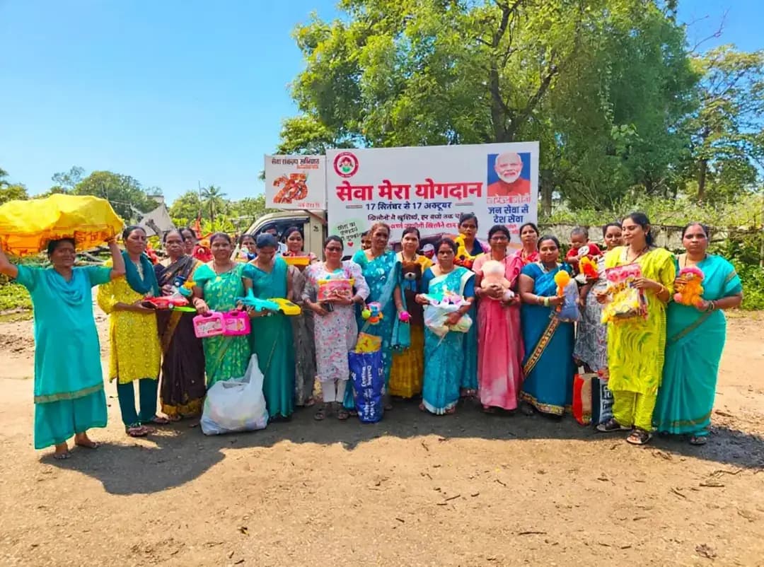 नन्हे हाथों तक पहुँचेंगी समाज की स्नेह भरी सौगातें
23 सितंबर को खिलौना दान रथ रवाना होने के बाद से मिल रहा उत्साहजनक सहयोग, पहाड़ी कोरवा और दूरस्थ क्षेत्रों के आंगनबाड़ी केंद्रों तक पहुँचेंगे खिलौने
#SevaSankalpAbhiyan
#सेवा_संकल्प_अभियान
#KorbaDistrict
#Chhattisgarh