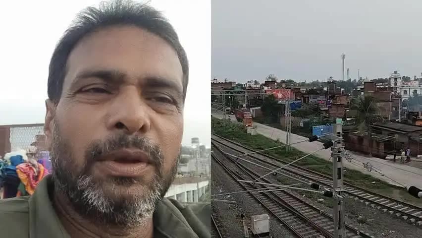 जयनगर: जयनगर रेलवे स्टेशन परिसर मे रेलवे लाइन का बिछा जाल, जयनगर से भारत के विभिन्न जगहों के लिए ट्रेन का परिचालन किया जाता है
