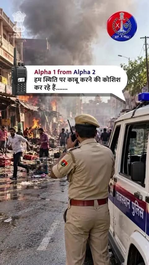 कुछ कहानियाँ इतिहास के पन्नों में नहीं, बल्कि हर भारतीय के दिल में जिंदा रहती हैं।
हर संकट और हर चुनौती के पीछे एक ऐसा पहरा होता है जो कभी नहीं थकता। हमारी और आपकी सुरक्षा के लिए राजस्थान पुलिस का हर जवान दिन-रात मुस्तैद रहता है।
21 अक्टूबर, 'पुलिस शहीद दिवस' तक चलने वाली हमारी विशेष पहल "अमर प्रहरी" का आज से शुभारंभ हो रहा है। यह श्रृंखला उन वीर सपूतों को समर्पित है जिन्होंने कर्तव्य पथ पर अपने प्राणों को न्योछावर कर दिया और हमारे कल के लिए अपना आज कुर्बान कर दिया।
आने वाले दिनों में हम इस विशेष श्रृंखला के तहत राजस्थान पुलिस के इतिहास, हमारे अमर शहीदों की गाथाओं और जनता के साथ उनके अटूट रिश्तों की अनकही कहानियों को आपके सामने लाएंगे।
आइए, इस यात्रा में हमारे साथ जुड़ें और देश के इन सच्चे प्रहरियों को नमन करें।
#AmarPrahari #PoliceShaheedDiwas #SaluteToHeroes #Martyrs #BalotraPolice