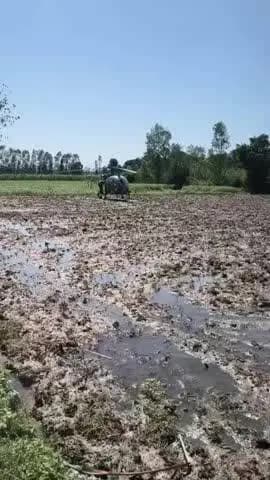 नगीना: बढ़ापुर के रायपुर गढी में तकनीकी खराबी के चलते खेत में अचानक उतरा हेलीकॉप्टर, दूसरा हेलीकॉप्टर मंडराता रहा ऊपर