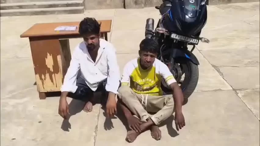 विजयनगर: अजमेर जिले में मदारपुरा नकबजनी का खुलासा, नशे के लिए चोरी करने वाले दो आरोपी गिरफ्तार