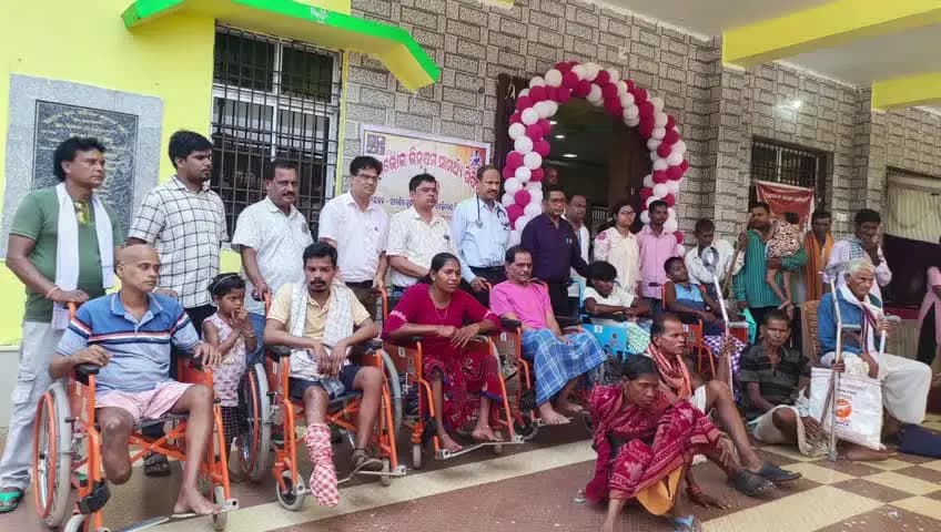 ଦେବଗଡ: ରିଆମାଳ କଲ୍ୟାଣ ମଣ୍ଡପରେ ଭୀମ ଭୋଇ ଭିନ୍ନକ୍ଷମ ସାମର୍ଥ୍ୟ ଶିବିର ଅନୁଷ୍ଠିତ