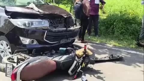 सेलू: जूनगड चौकात भीषण अपघात; कारच्या धडकेत २६ वर्षीय दुचाकीस्वाराचा मृत्यू, कान्होलीबारावरून जूनगडकडे येताना काळाचा घाला