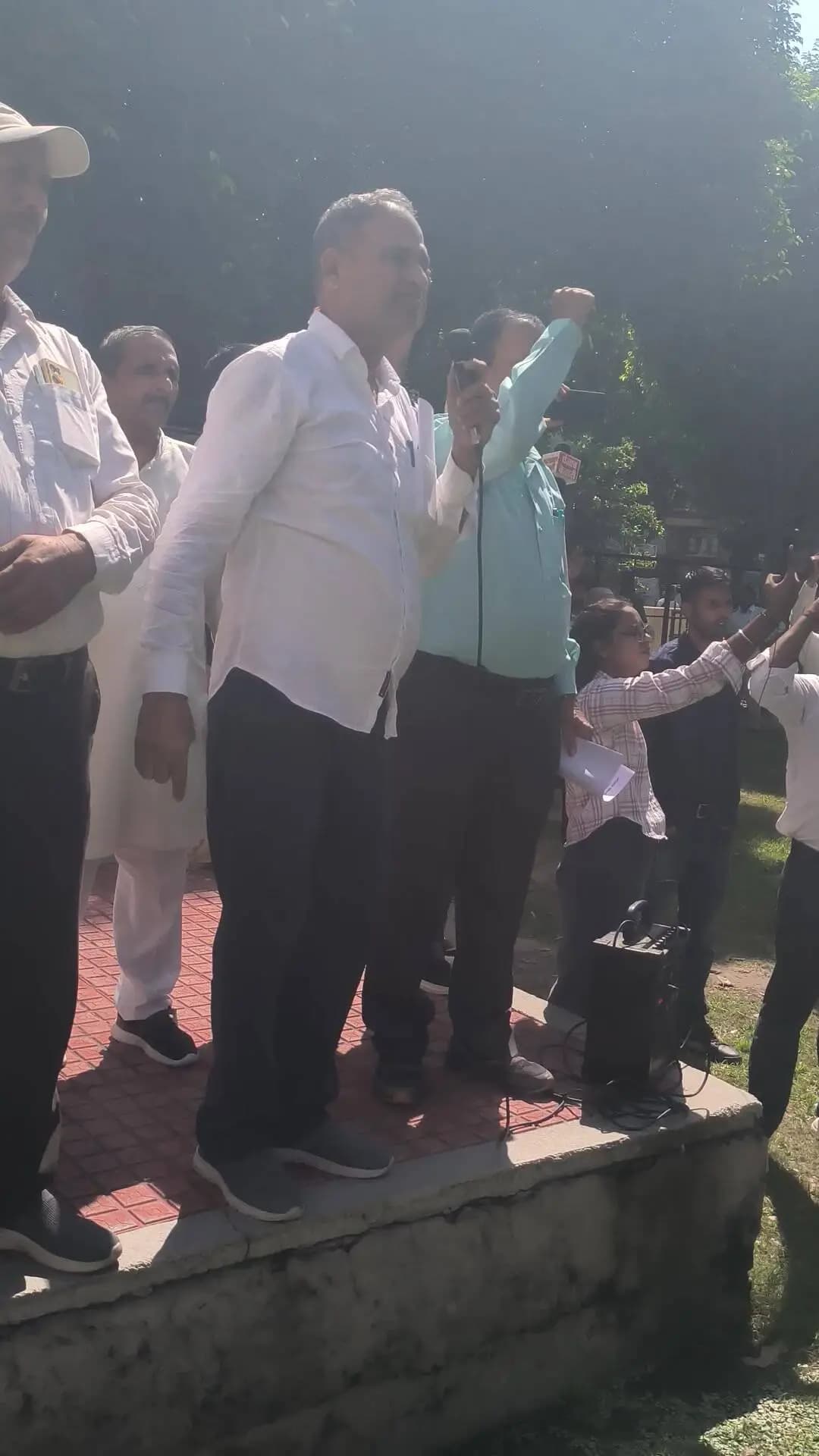 करनाल: करनाल में रिटायर्ड कर्मचारियों ने किया बड़ा प्रदर्शन, प्रधानमंत्री को दिया ज्ञापन