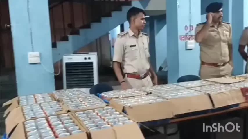 हिसुआ: कहरिया गांव में होटल में छिपाकर रखी गई 224.680 लीटर बीयर पर पुलिस ने मारा छापा, 3 गिरफ्तार