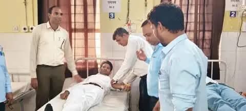 नैनवां: नैनवा में हाई रिस्क गर्भवती महिलाओं के लिए मेगा रक्तदान शिविर