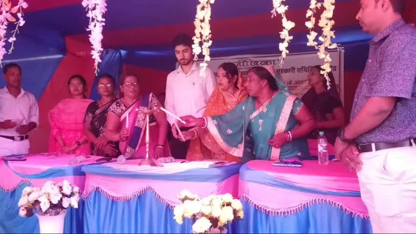 बिहारीगंज: नवजीवन जीविका की प्रथम वार्षिक आमसभा में समिति ने की 24 लाख की आमदनी