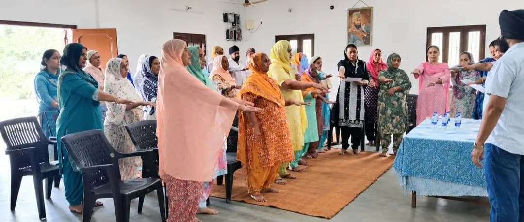 ਮੋਰਿੰਡਾ: ਚੱਕਲਾਂ ਪਿੰਡ ਵਿਖੇ ਨਸ਼ਾ ਮੁਕਤ ਭਾਰਤ ਅਭਿਆਨ ਤਹਿਤ ਸਹੁੰ ਚੁੱਕ ਸਮਾਗਮ
