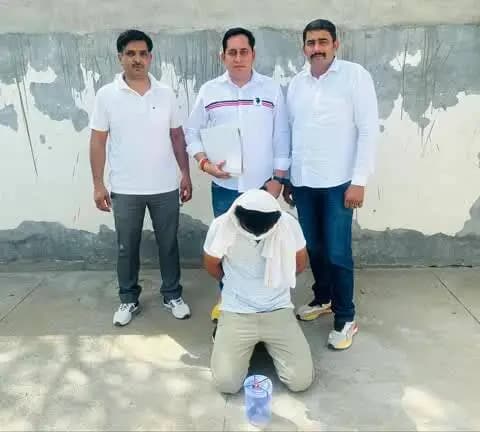 रोहतक: रोहतक में अवैध हथियार के साथ युवक गिरफ्तार, देशी पिस्तौल और 08 जिन्दा रौन्द बरामद