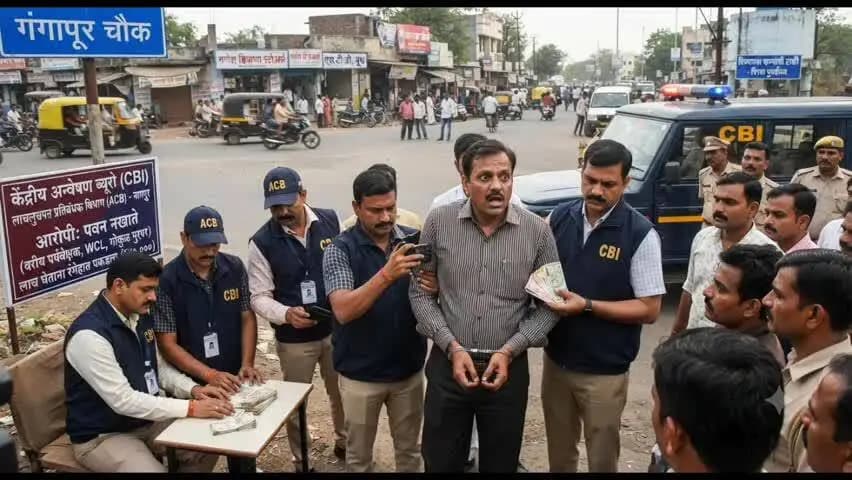 उमरेड: ४० हजारांची लाच स्वीकारताना WCL चा वरिष्ठ पर्यवेक्षक सीबीआयच्या जाळ्यात