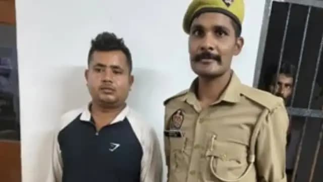 गोवर्धन: गैंगस्टर एक्ट में लंबे समय से फरार आरव तिवारी को गोवर्धन पुलिस ने गिरफ्तार कर भेजा जेल