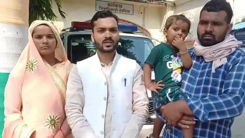 देेेवरिया: ओमान में जहाज हादसे में मारे गए शिवानंद के परिवार ने मांगी आर्थिक मदद