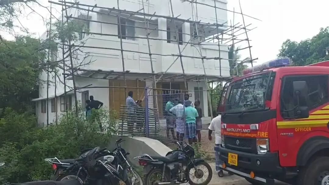 செந்துறை: அரியலூர்: செப்டிக் டேங்கில் சிக்கி 3 தொழிலாளர்கள் உயிரிழப்பு