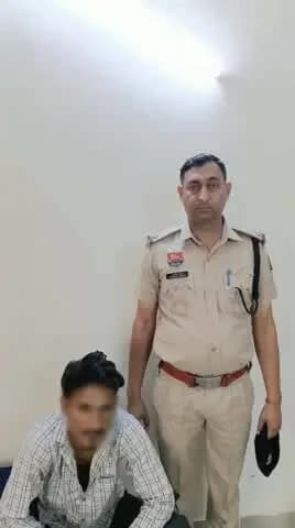 रोहतक: महाबीर पार्क लाईब्रेरी के बाहर से मोटरसाइकिल चोरी मामला, आरोपी गिरफ्तार