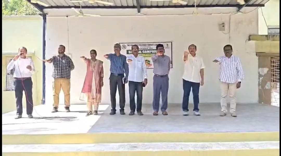 మందమర్రి: మందమర్రిలో 'స్పెషల్ క్యాంపెయిన్ 6' ప్రారంభించిన జిఎం రాధాకృష్ణ