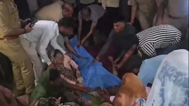 गोवर्धन: विंस्टन होटल की दीवार ढहने से गोर्वधन के मजदूर की मौत, 5 घंटे चला रेस्क्यू ऑपरेशन, प्रबंधन ने ठेकेदार पर लगाया लापरवाही का आरोप