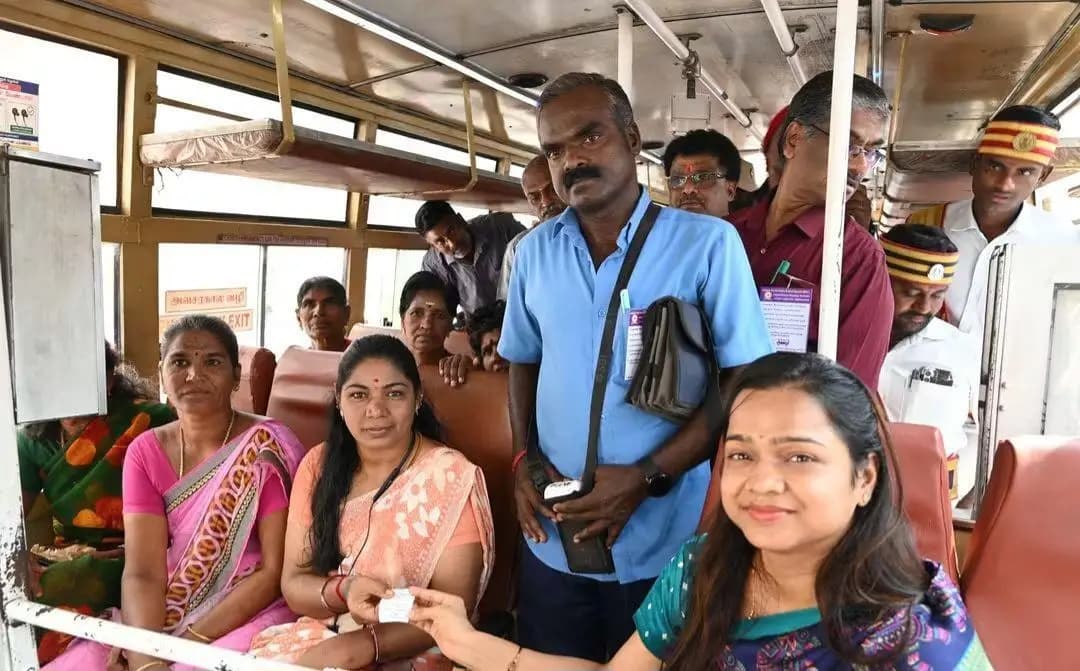 திருவண்ணாமலை: திருவண்ணாமலையில் மகளிருக்கான கட்டணமில்லா 'வெற்றிப் பயணம்' பேருந்து சேவை தொடக்கம்!