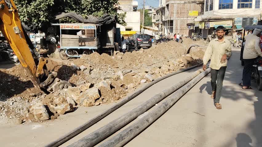 दीपावली तक शहर में बिछेगी नई पाइपलाइन, पेयजल व्यवस्था होगी सुचारू