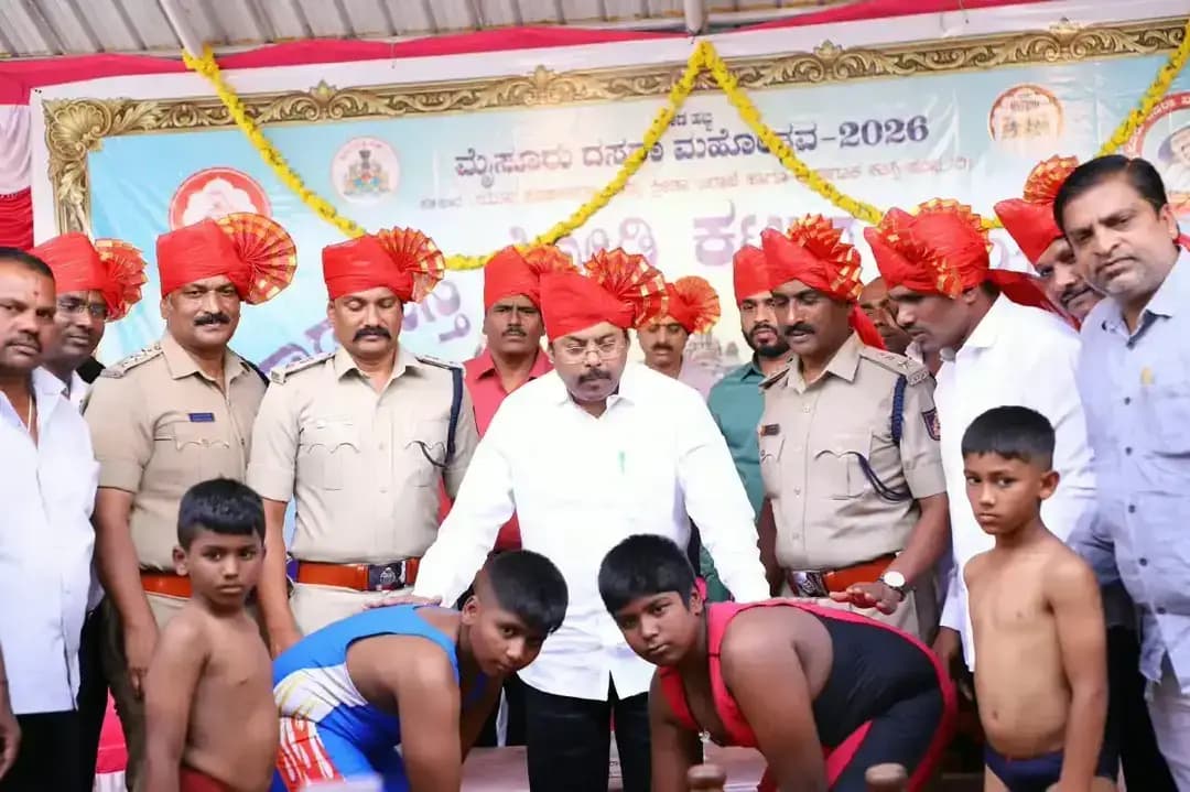ಜಂಬೂಸವಾರಿಯಷ್ಟೇ ದಸರಾ ಕುಸ್ತಿಯೂ ಪ್ರಸಿದ್ಧ; ಇದು ನಮ್ಮ ನೆಲದ ದೇಶೀಯ ಕ್ರೀಡೆ: ಸಚಿವ ಡಾ. ಯತೀಂದ್ರ ಸಿದ್ದರಾಮಯ್ಯ