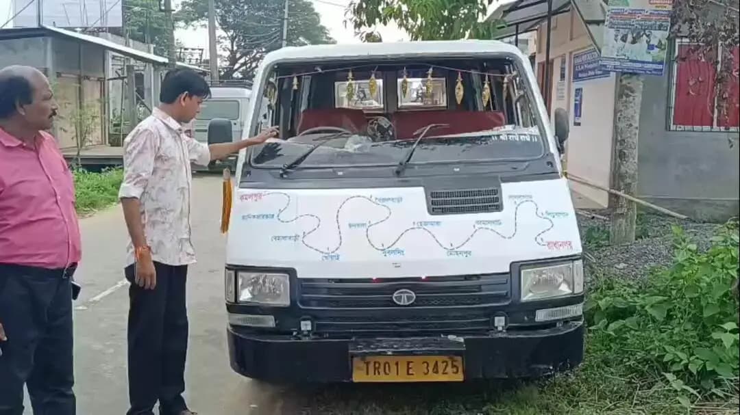 কমলপুর: মহারানী এলাকায় পুনরায় ভোট গনার দাবি জানান বিজেপি নেত্রী সম্পা দাস