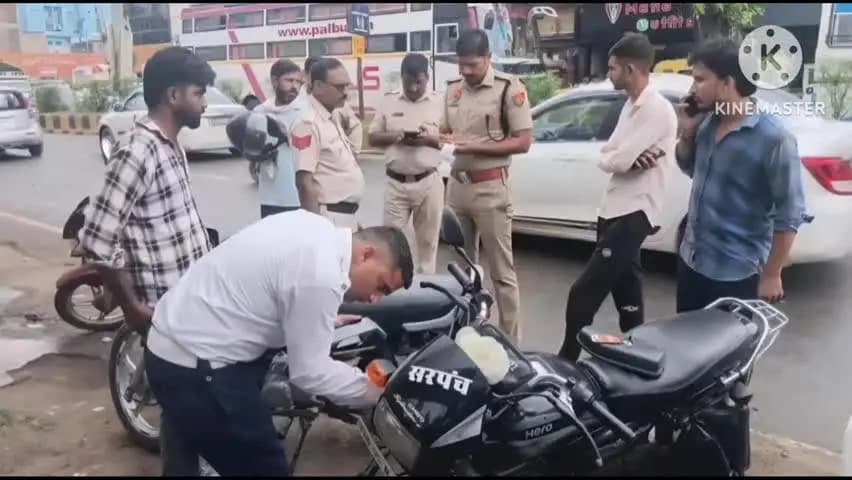 महेंद्रगढ़: महेद्रगढ में सीट बेल्ट न लगाने पर 117, तेज रफ्तार पर 932 चालान; पुलिस ने ₹1.21 करोड़ जुर्माना वसूला