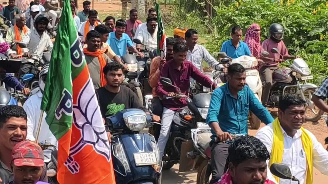 नारायणपुर: नारायणपुर में सेवा संकल्प अभियान, सांसद भोजराज नाग ने दिलाई सेवा की शपथ