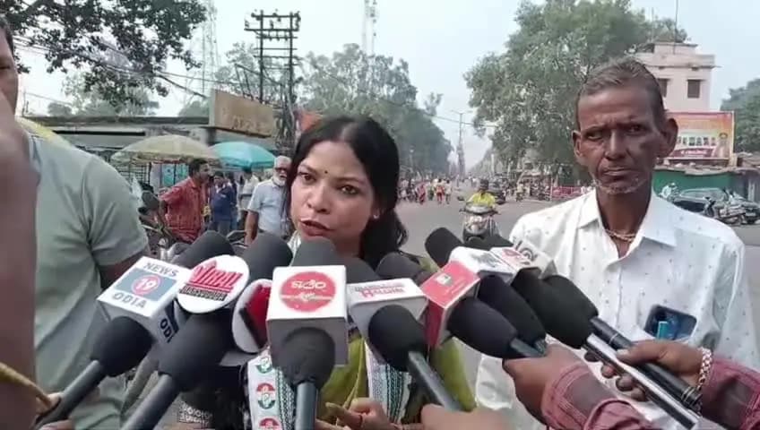 ଝାରସୁଗୁଡା: ଝାରସୁଗୁଡାରେ ଓଡ଼ିଶା ବନ୍ଦର ପ୍ରଭାବକୁ ନେଇ ପ୍ରତିକ୍ରିୟା ରଖିଲେ କଂଗ୍ରେସ ନେତ୍ରୀ ଅମିତା ବିଶ୍ୱାଳ
