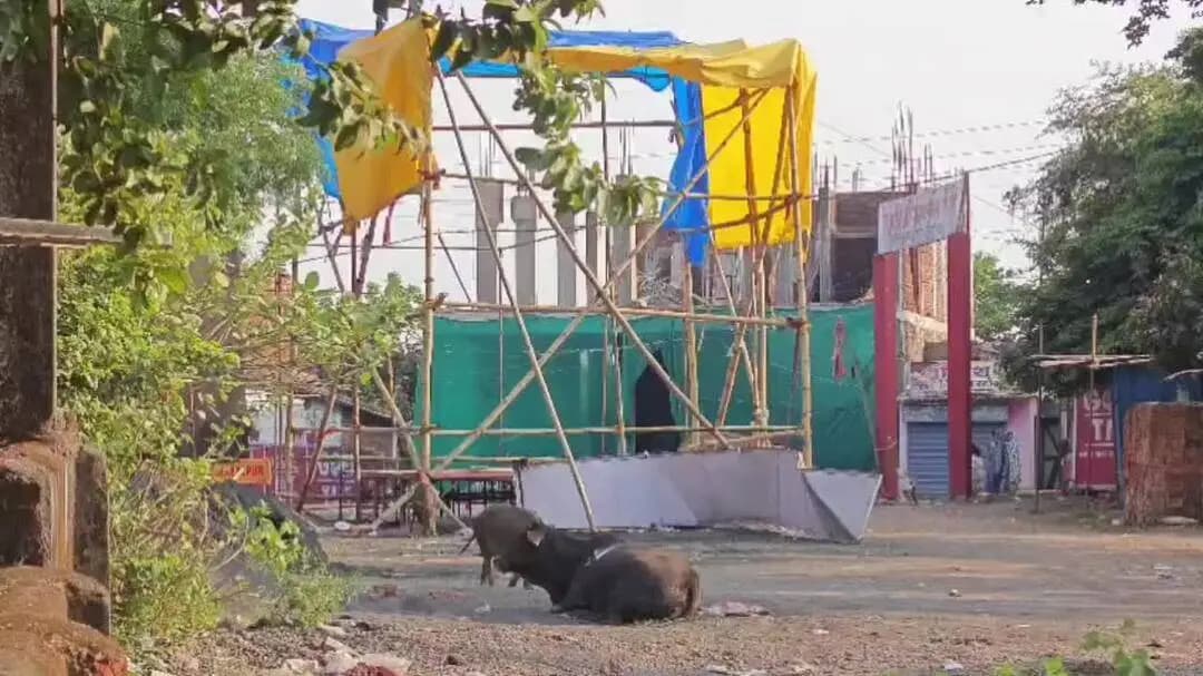 जबलपुर: मां महाकाली के रास्ते में आया रेलवे प्रशासन: जमीन विवाद के बाद ग्वारीघाट में श्रद्धालुओं का फूटा गुस्सा।